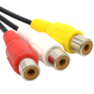 Cable 3.5 mm A 3 RCA Hembra