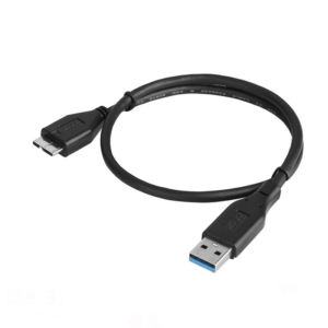 Cable USB 3.0 Negro Para Disco
