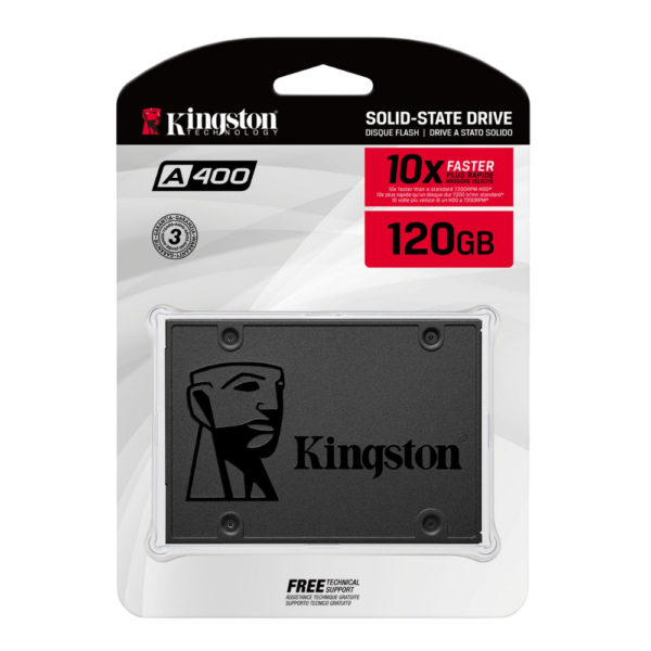 Disco de Estado Sólido Kingston 120GB A400 SSD