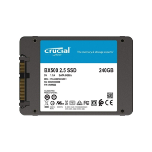 SSD Crucial 240gb BX500 Sata Unidad de Estado Solido