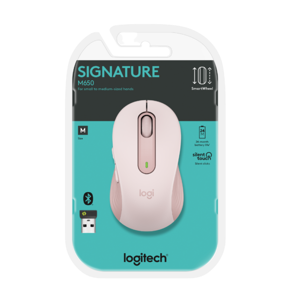 Mouse Logitech M650 Signature Inalámbrico