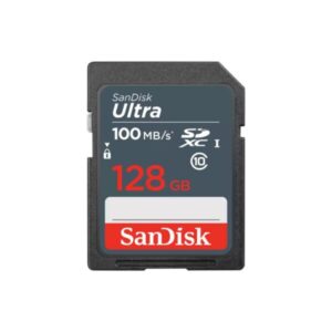 Memoria SD SanDisk 128GB Ultra 100 MB/s SDXC