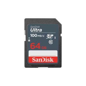 Memoria SD SanDisk 64GB Ultra 100 MB/s SDXC