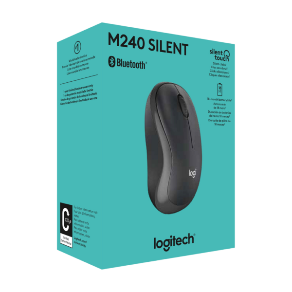 Mouse Logitech M240 Silent Touch Bluetooth