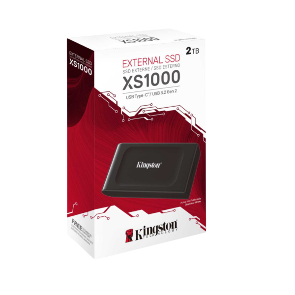 Unidad de Estado Sólido (SSD) Externa Kingston 2TB XS1000
