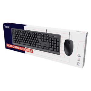 Combo Teclado y Mouse USB Trust