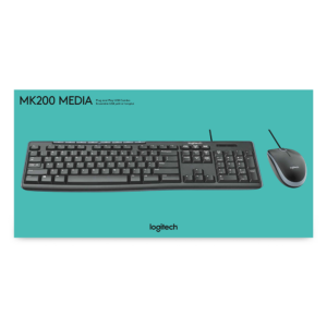 Combo USB Teclado Logitech MK200