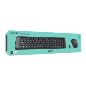 Combo Inalámbrico Teclado y Mouse Logitech MK220