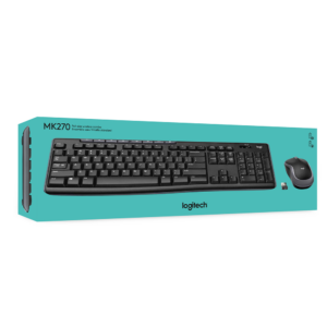 Combo Inalámbrico Teclado y Mouse Logitech MK270