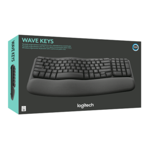 Teclado Inalámbrico Logitech Wave Keys Ergonómico