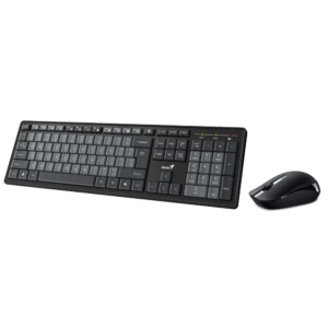 Combo USB Teclado Mouse Genius KM-8200 Dual Color