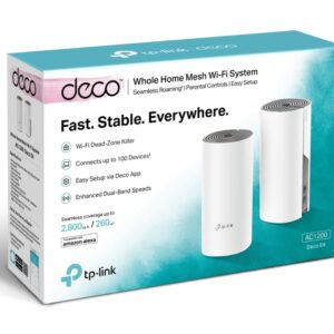 Sistema Mesh Wi-Fi Tp-Link Deco E4 2 Pack