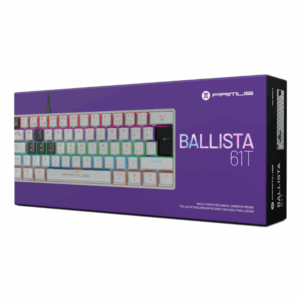 Teclado Mecánico Primus Ballista 61T 60% USB