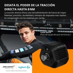 Timón, Pedales y Palanca Logitech G RS50 System PC y PlayStation