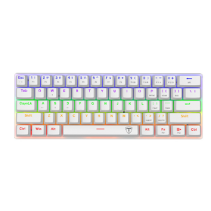 Teclado Mecánico T-Dagger Arena Lite Blanco T-TGK321W-LIT 60%