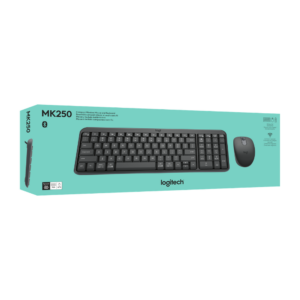 Combo Inalámbrico Teclado y Mouse Logitech MK250