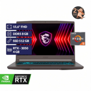 Portátil MSI Gaming THIN A15 Ryzen 5